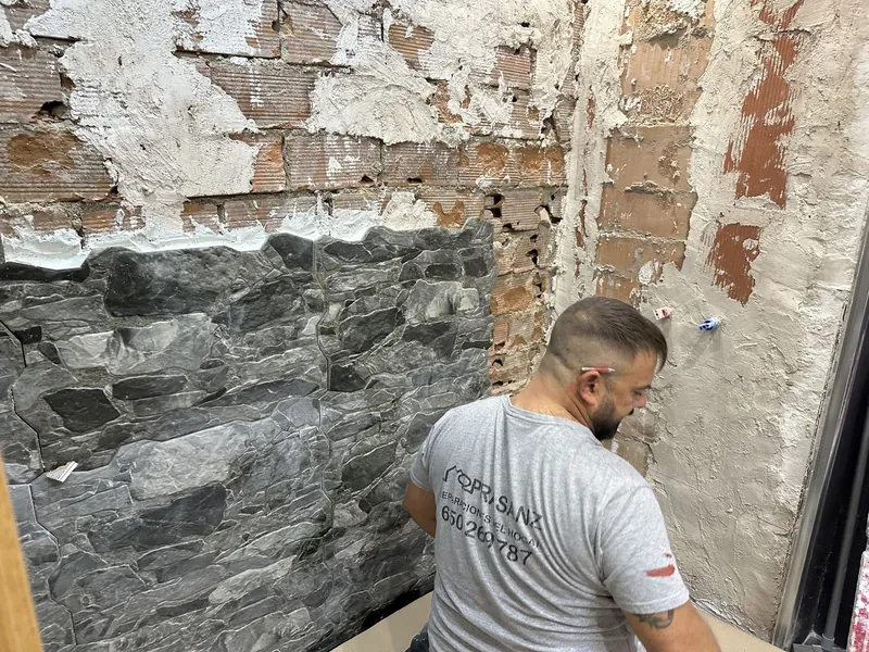 Albañilería y reformas: trabajo de Prasanz