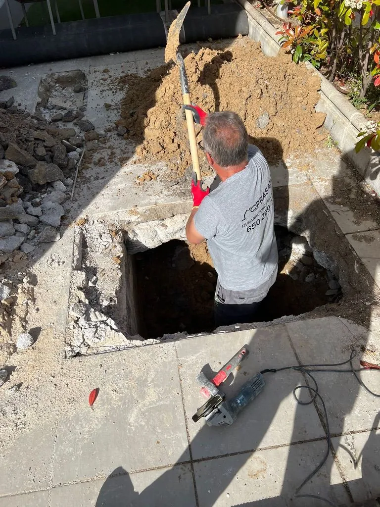 Localización de fugas de agua: trabajo de Prasanz
