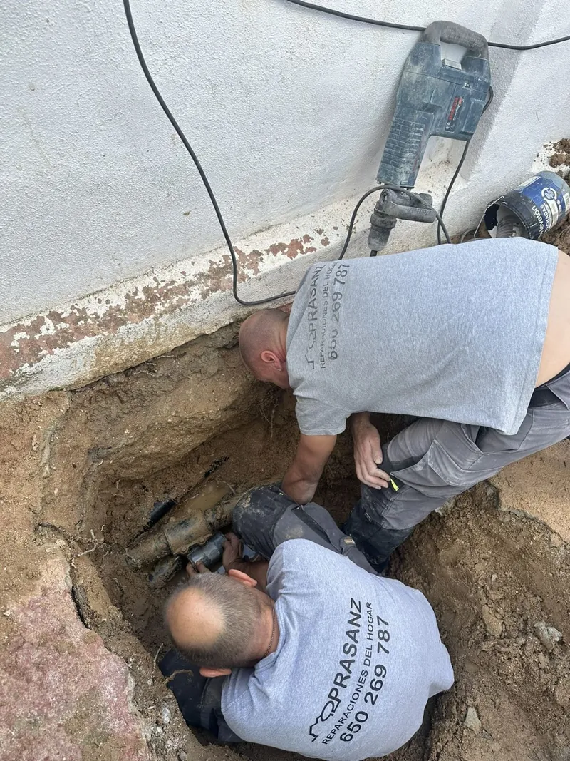 Localización de fugas de agua: trabajo de Prasanz